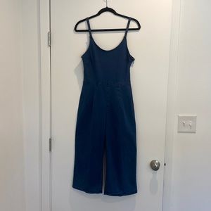 Old Navy Cropped Wide Leg Overalls
